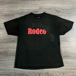 Travis Scott x sp5der worldwide days before rodeo collab T-shirt